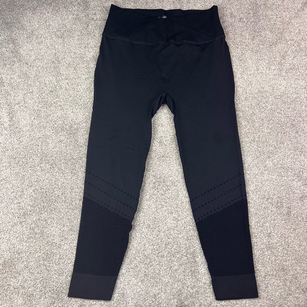 SheFit Boss Leggings- V Cross Waist, black, 2Luxe (XXL)